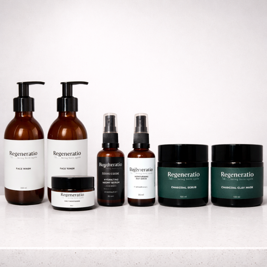 Regeneratio Acne Complete skincare routine kit for acne-prone skin
