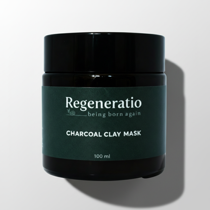 Regeneratio charcoal clay mask for oily and acne-prone skin