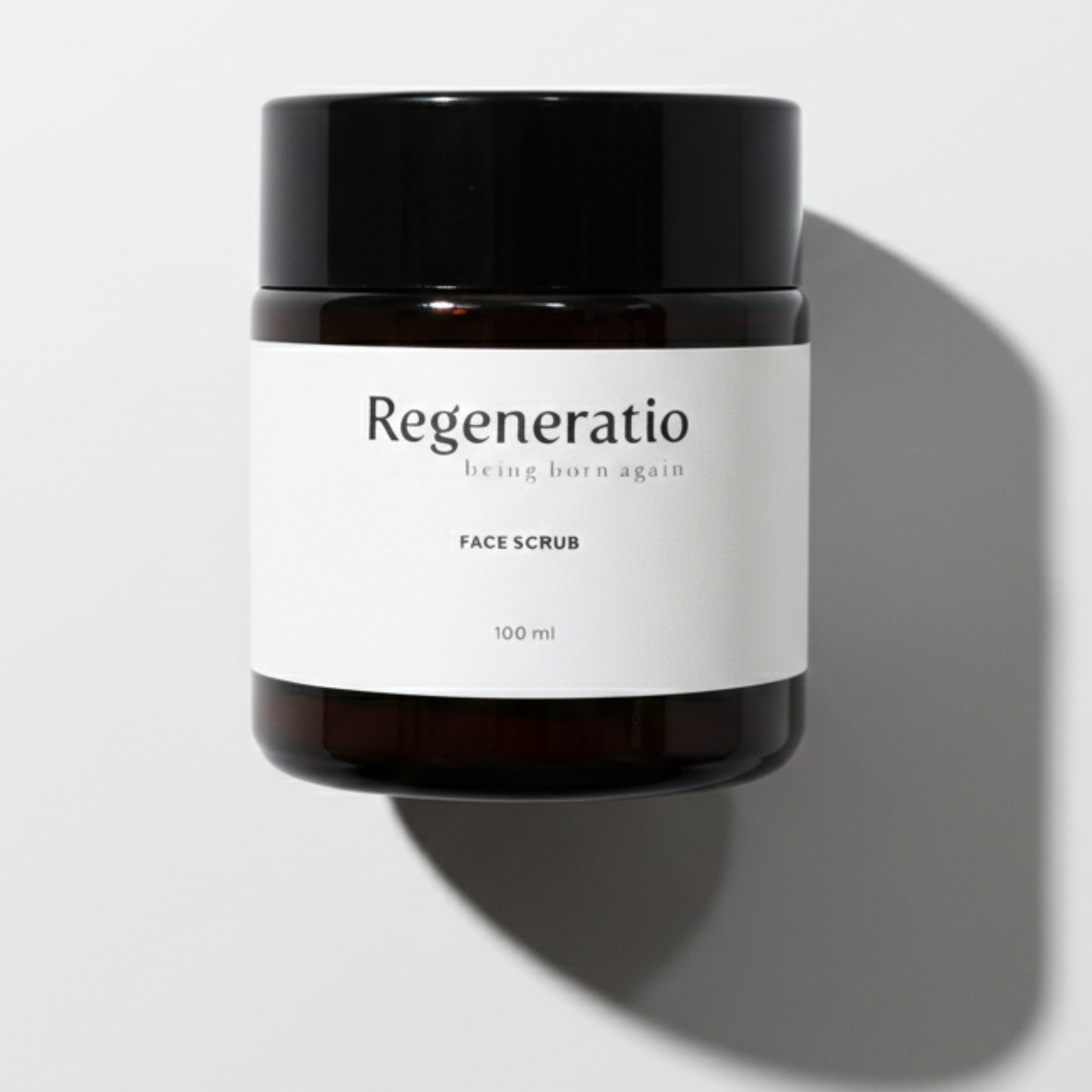 Regeneratio sugar face scrub with snail mucin for dull skin