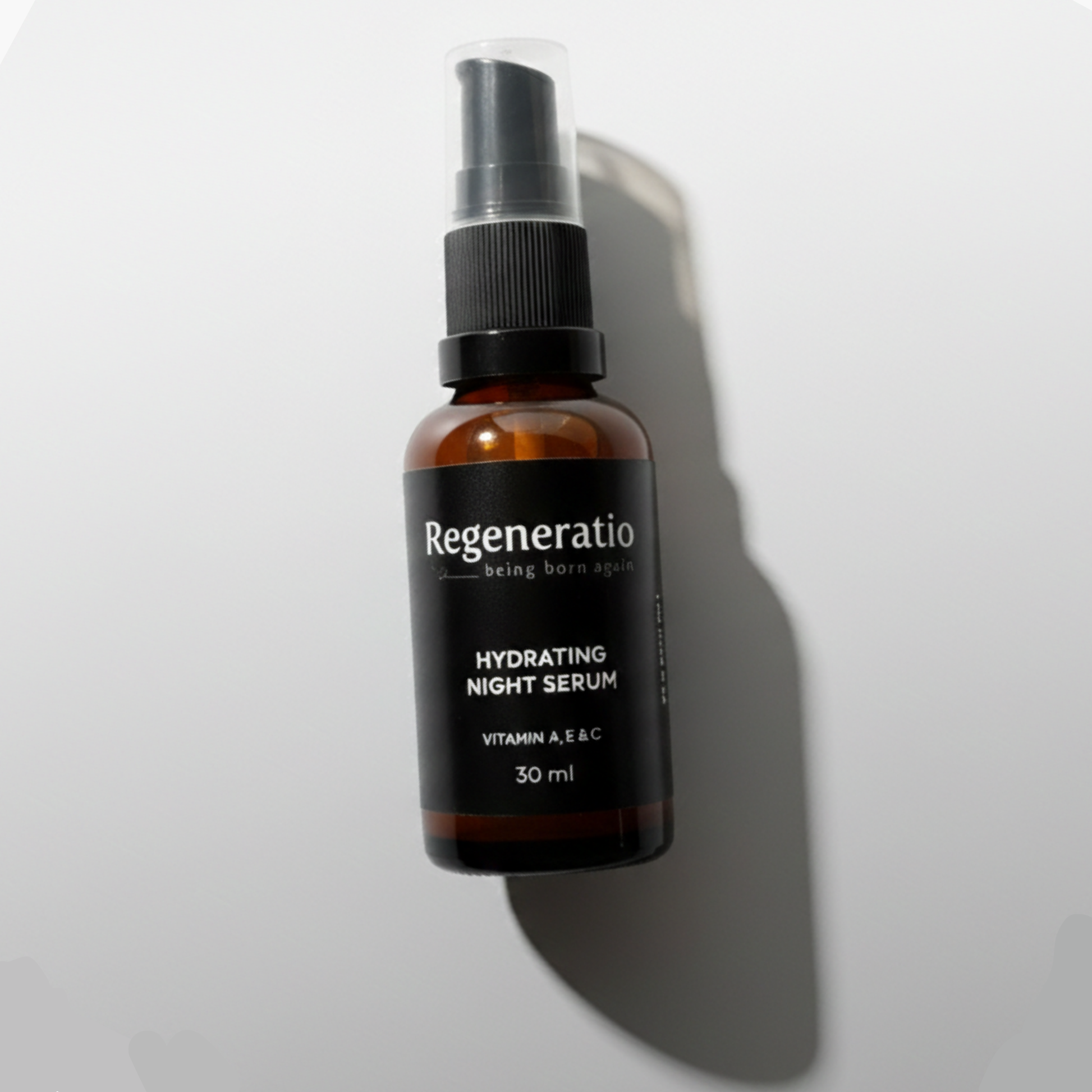 Regeneratio hydrating night serum with snail mucin for dry and dull skin