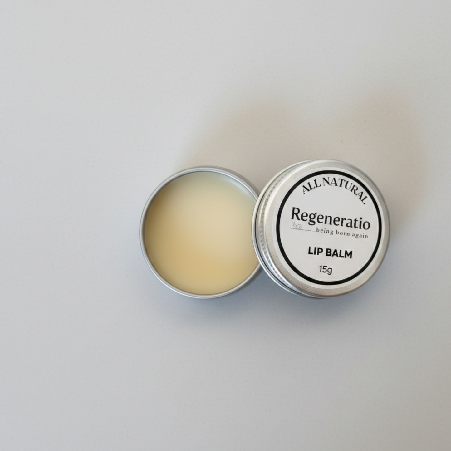 Open Regeneratio lip balm for moisturising dry lips
